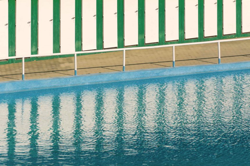 Swimming pool minimalist image