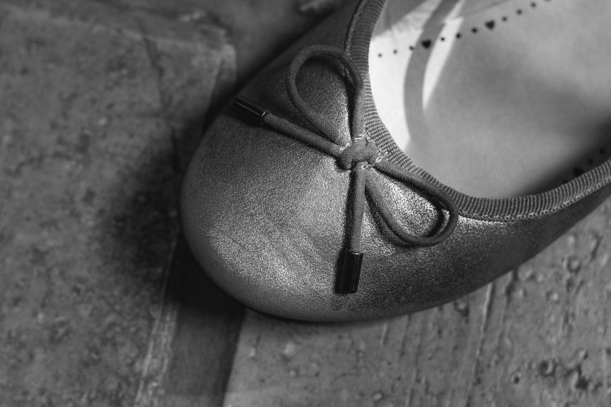 Children shoe close-up