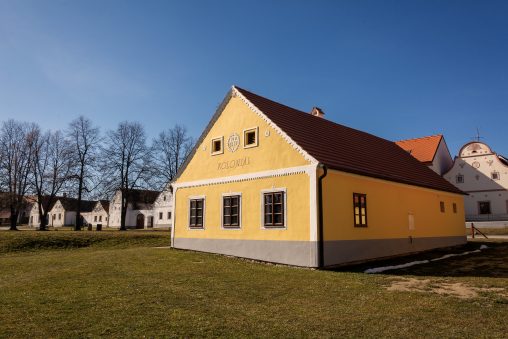 Vintage House in Holasovice Village