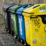Colored Garbage Cans for Recycling Colored garbage cans for recycling