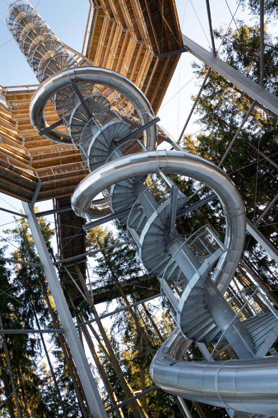 Big Slide in the Forest Copyrightfree photo (by M. Vorel) LibreShot