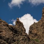 Rock and Blue Sky Rock and blue sky