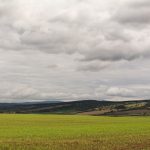 Field and Hills Landscape
