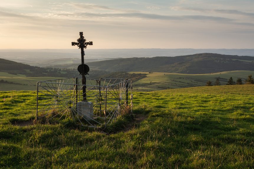 Cross in the countryside