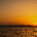 Sunset Over the Sea Sunset over the sea