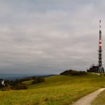 Transmitter on the Velká Javořina mountain Transmitter on the Velká Javořina mountain